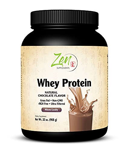 Organic Grass Fed Whey Protein - Keto Chocolate (32oz)
