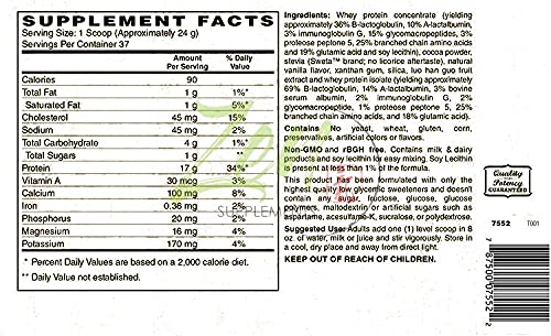 Organic Grass Fed Whey Protein - Keto Chocolate (32oz)