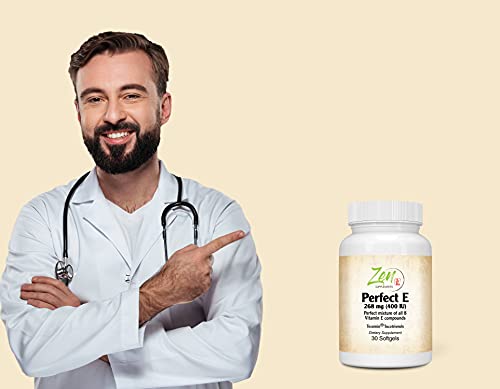 Zen Full Spectrum Perfect-E - Complete E Vitamin - 30 Softgels