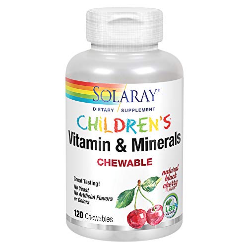 Solaray Children's Complete Multivitamin (Black Cherry Flavor)
