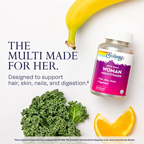 Solaray Once Daily Women's Multivitamin with Iron & Herbal Blends