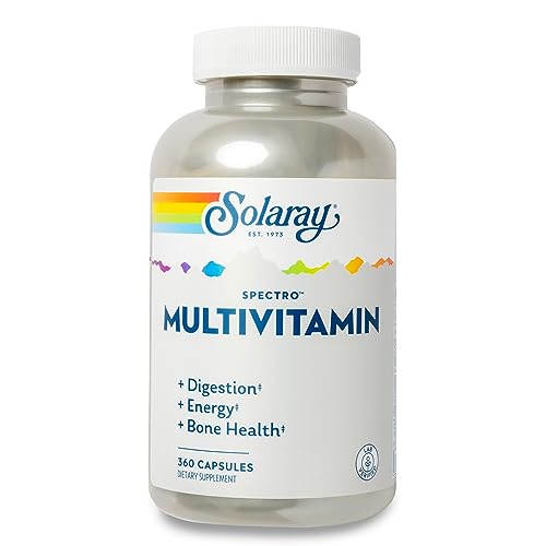 Solaray Spectro Multivitamin with Iron - Comprehensive Wellness Support