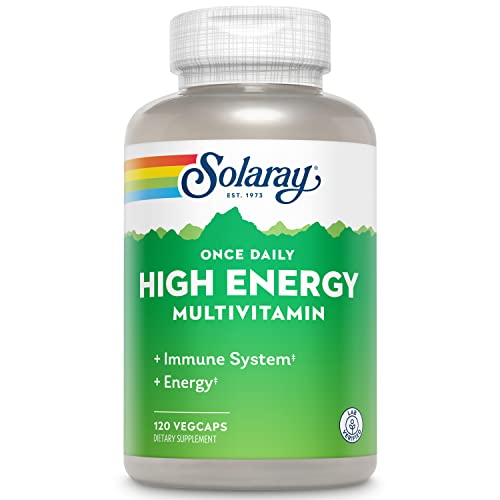 SOLARAY High Energy Multivitamin, 1/Day Timed-Release Formula