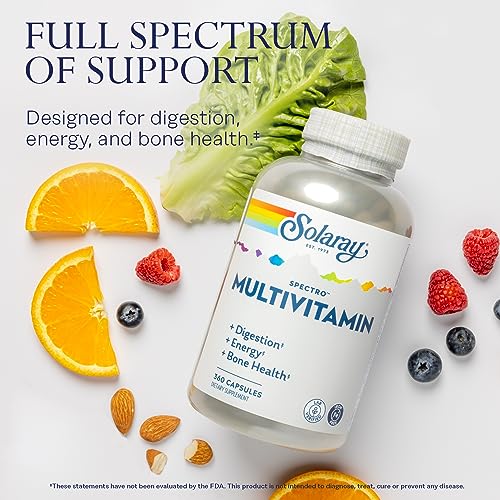 Solaray Spectro Multivitamin with Iron - Comprehensive Wellness Support