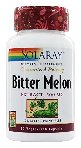 Solaray Bitter Melon Extract 500 mg - 30 Capsules