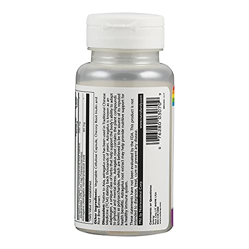 Solaray Astragalus Extract Capsules, 200mg, 30 Count