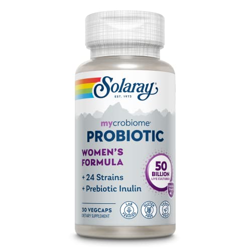 SOLARAY Women's Probiotic with 24 Strains, 50B CFU