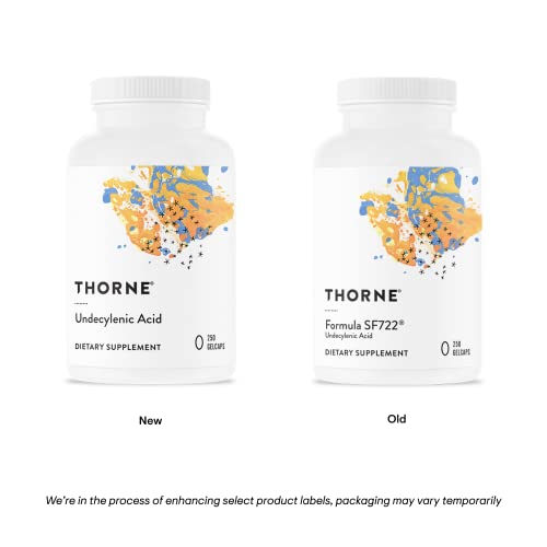 Thorne Undecylenic Acid - Fatty Acid Support - 250 Gelcaps