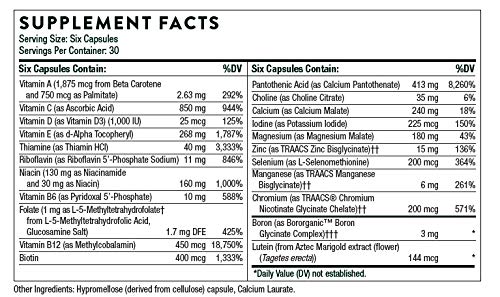 Thorne Men's Multi 50+ - Essential Nutrients for Active Men