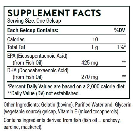 Thorne Super EPA - Omega-3 Fatty Acids Supplement