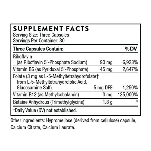 Thorne Methyl-Guard Plus - Active Folate (5-MTHF) - Supports Methylation