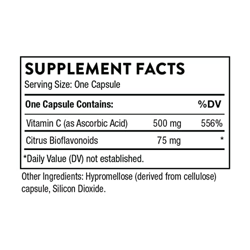 Thorne Vitamin C - Citrus Bioflavonoid Blend for Immunity
