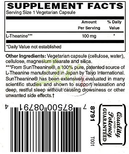 L-Theanine for Relaxation, Sleep & Mental Clarity
