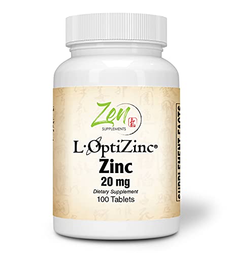L-OptiZinc® Zinc 20 Mg - Immune Support 100-Tabs