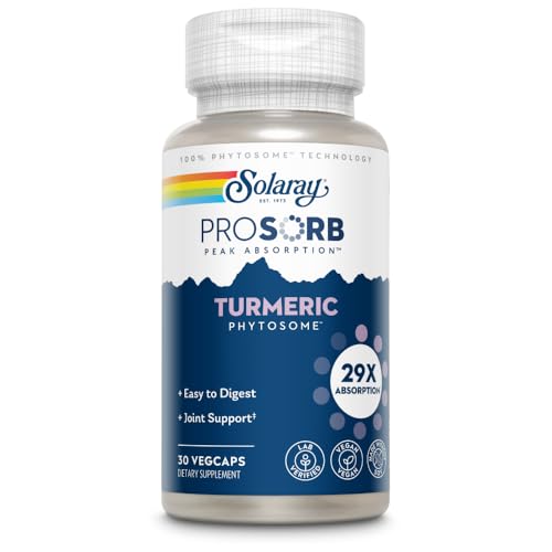 SOLARAY Turmeric Phytosome Capsules for Joint Support