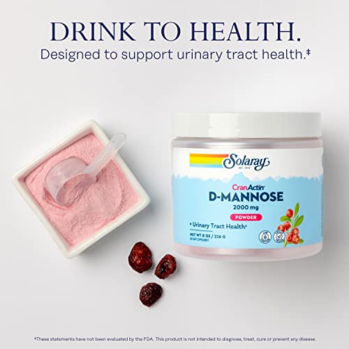 Cranberry D-Mannose Powder: Urinary Tract Support, 30 Servings