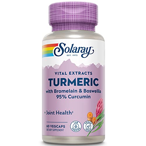SOLARAY Turmeric Root Extract | 200mg | 60 Capsules