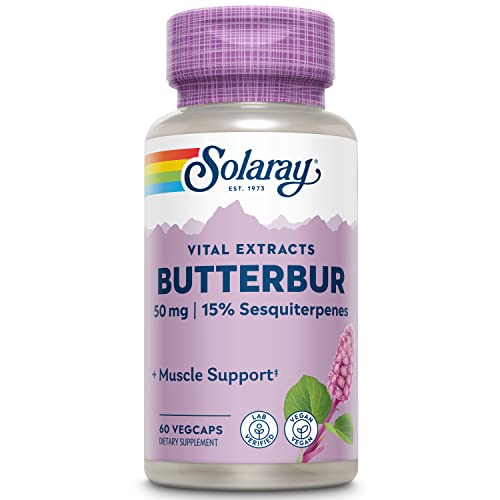 Butterbur Root Extract 50mg | Supports Vascular & Respiratory Health | 60ct