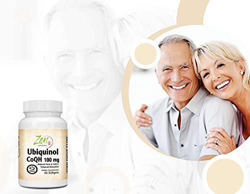 Ubiquinol CoQ10: Antioxidant Support, Heart Health, Energy Boost (60 Softgels)