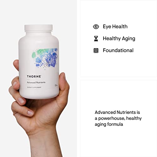 Thorne Advanced Nutrients - Multivitamin with NR - Healthy Aging, Eye Health - 240 Caps