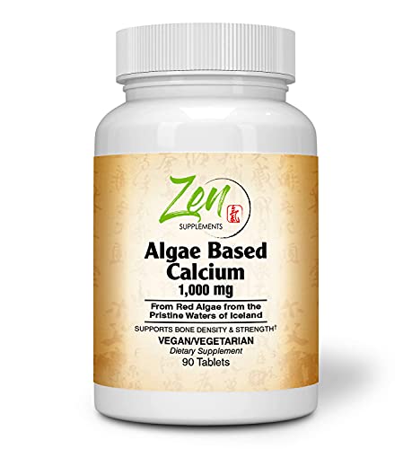 All-Natural Algae Calcium with Magnesium - Boosts Bone Strength