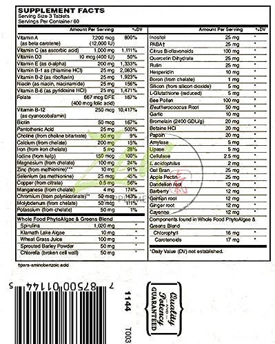 Full-Spectrum Whole Food Multivitamin - Arthritis Pain Relief