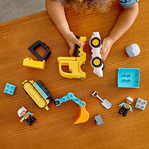 LEGO DUPLO Town Construction Vehicle: Fine Motor Skills Learning Toy