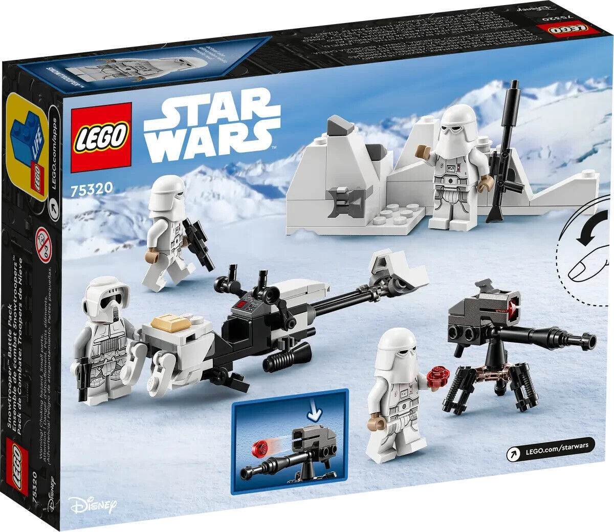LEGO Star Wars SNOWTROOPER BATTLE PACK 105 pcs
