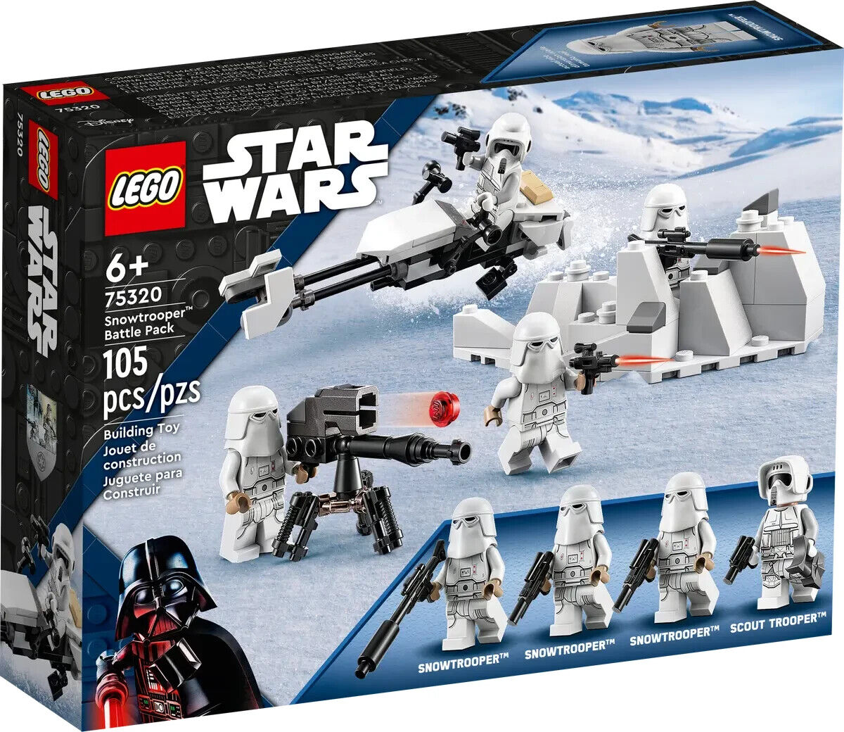 LEGO Star Wars SNOWTROOPER BATTLE PACK 105 pcs