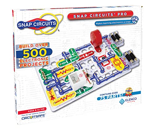 STEM Snap Circuits Pro SC-500 Kit: 500+ Projects