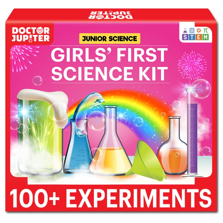 Science Experiment Kit for 4-8 Year Old Girls
