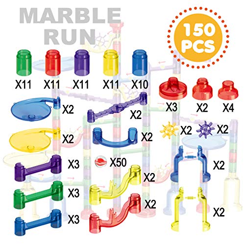 JOYIN Marble Run Toy Set - Construction Building Blocks