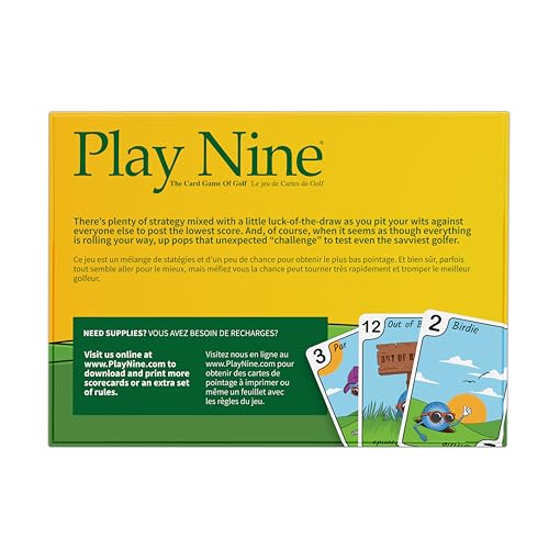Golfer's Card Game - Traditional Fun for All Ages