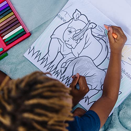 Jumbo Kids' Coloring Pads - Animals, Vehicles, and More