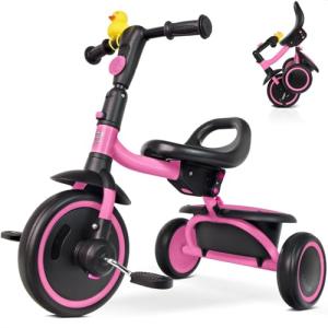 Foldable Tricycle for Kids 18 Months to 5 Years