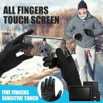 Men's Winter Cycling Gloves - Windproof & Touchscreen