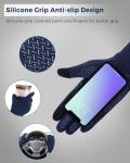 Aegend Touchscreen Winter Cycling Gloves - Blue