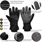 MOREOK Waterproof Winter Gloves for Cold Weather