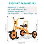 Kids Outdoor Tricycle for Ages 3+