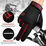 Bikingmoreok Touchscreen Cycling Gloves for All