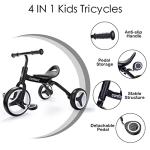 4-in-1 Folding Tricycle for Toddlers 2-5