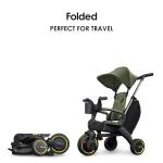 Compact 5-in-1 Trike for Toddlers - Desert Green