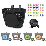 Kids Bike Handlebar Basket and Accessory Set
