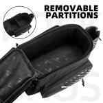 Rock Bros Bike Rear Transport Bag with Rain Cover