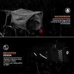 Rock Bros Bike Rear Transport Bag with Rain Cover