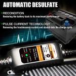 12V Automatic Battery Charger with Rescue Feature