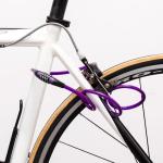 Lightweight Mini Bike Cable Lock for Kids - Purple
