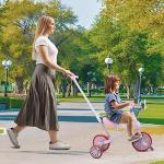 XIAPIA Kids Tricycle with Detachable Pedal and Training Wheels