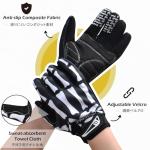 TRIWONDER Skull Cycling Gloves for All Ages