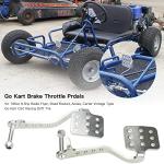 YOXUFA Go Kart Pedal Kit with Brake and Throttle